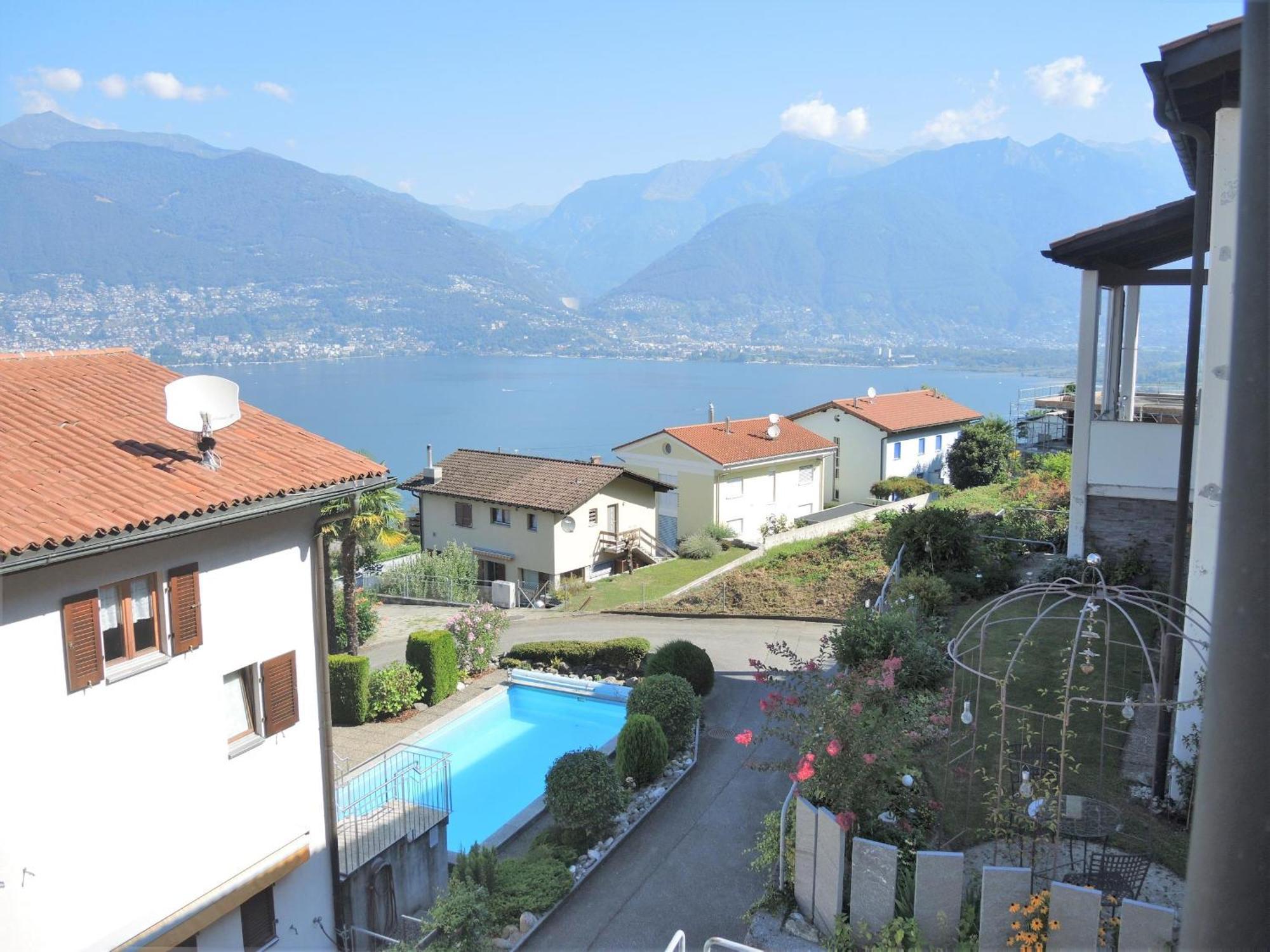 Residenza Al Castagno Duplex By Fewotessin Piazzogna Exterior photo